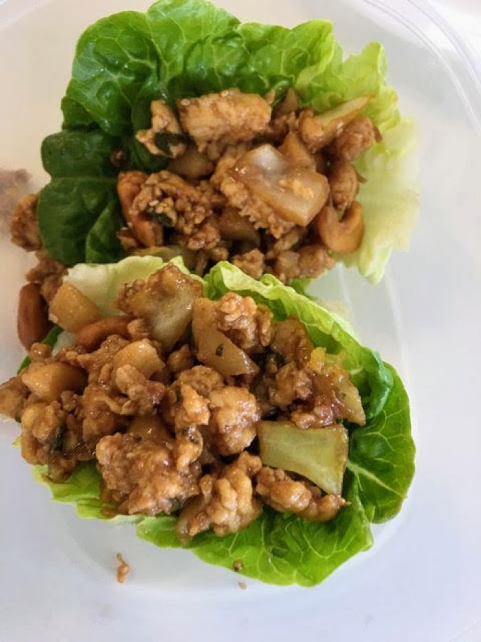 [Cooking Club] Receta coreana Wraps de lechuga con pollo oriental