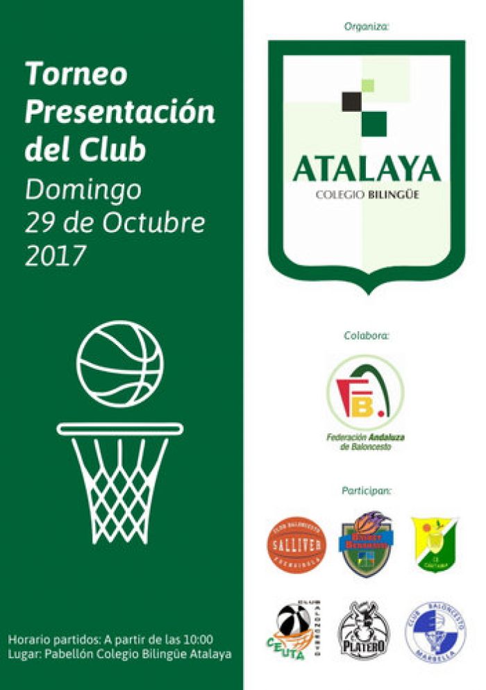 Torneo de Presentación CDC Atalaya Temporada 2017-2018